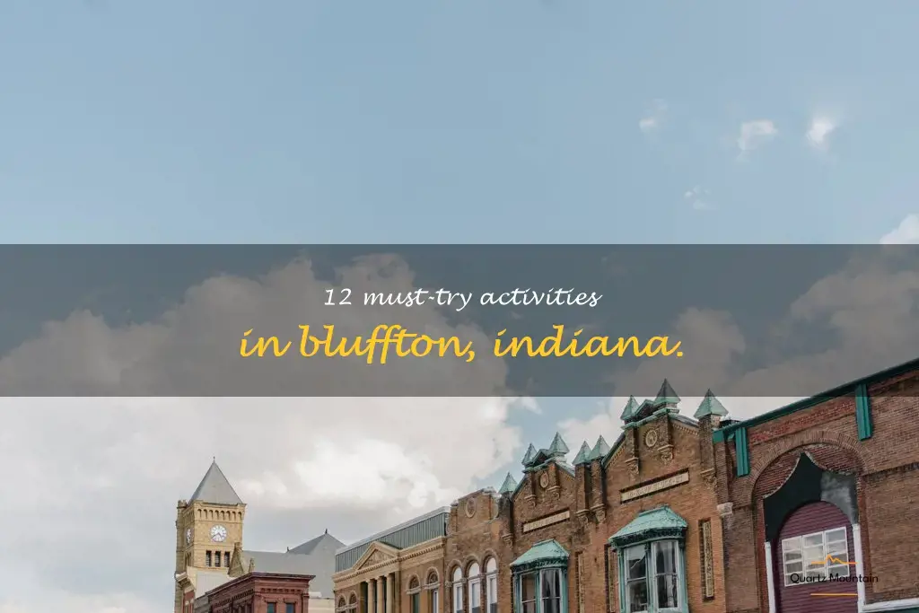 things to do in bluffton indiana