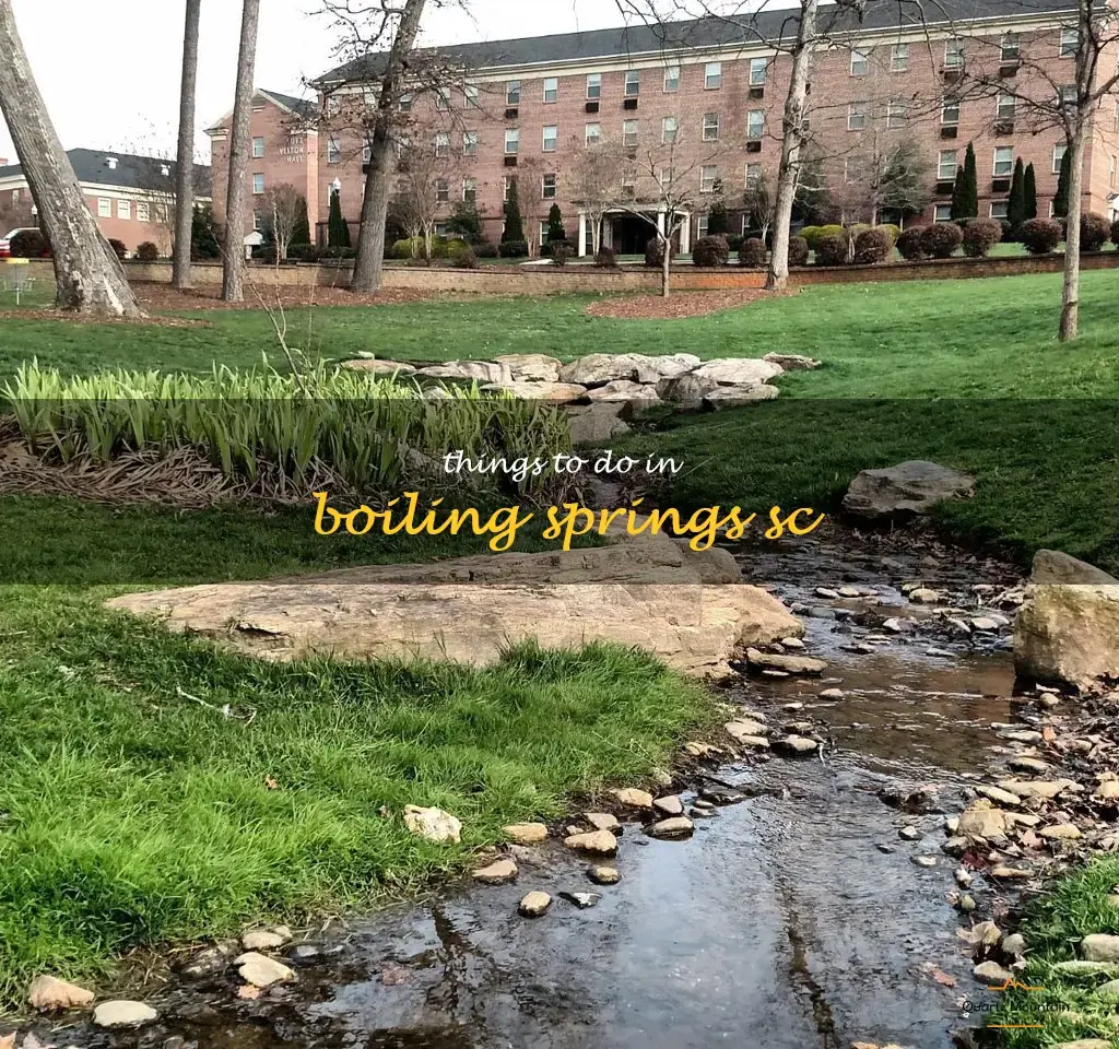 things to do in boiling springs sc