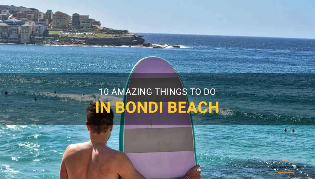 things to do in bondi beach