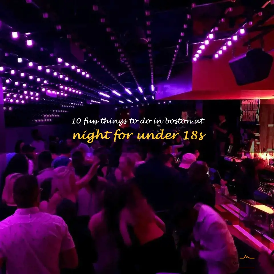 things to do in boston at night under 18