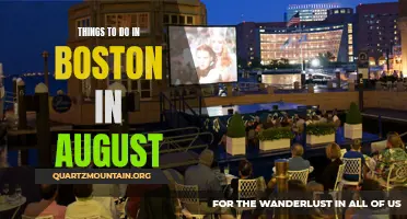 12 Must-Do Activities in Boston during August