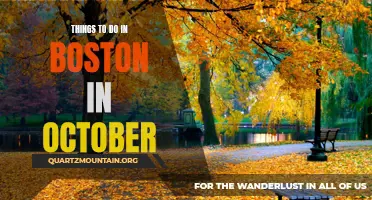14 Fun Things to Do in Boston in October