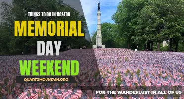 13 Fun Things to Do in Boston for Memorial Day Weekend