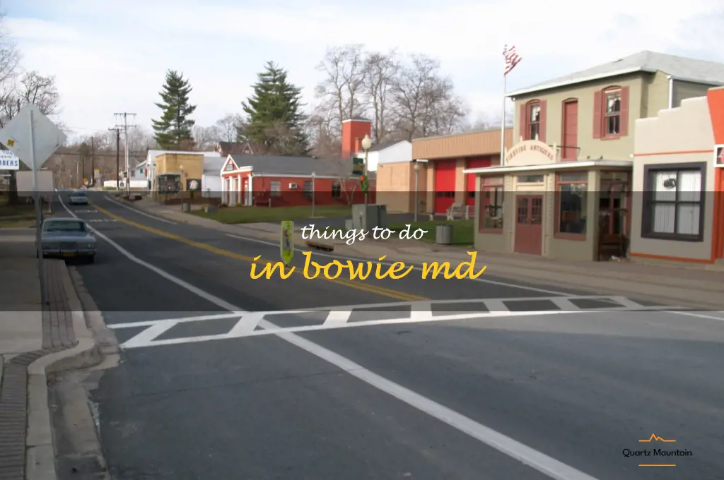 things to do in bowie md