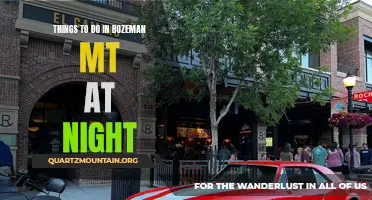 12 Amazing Nighttime Activities in Bozeman Montana