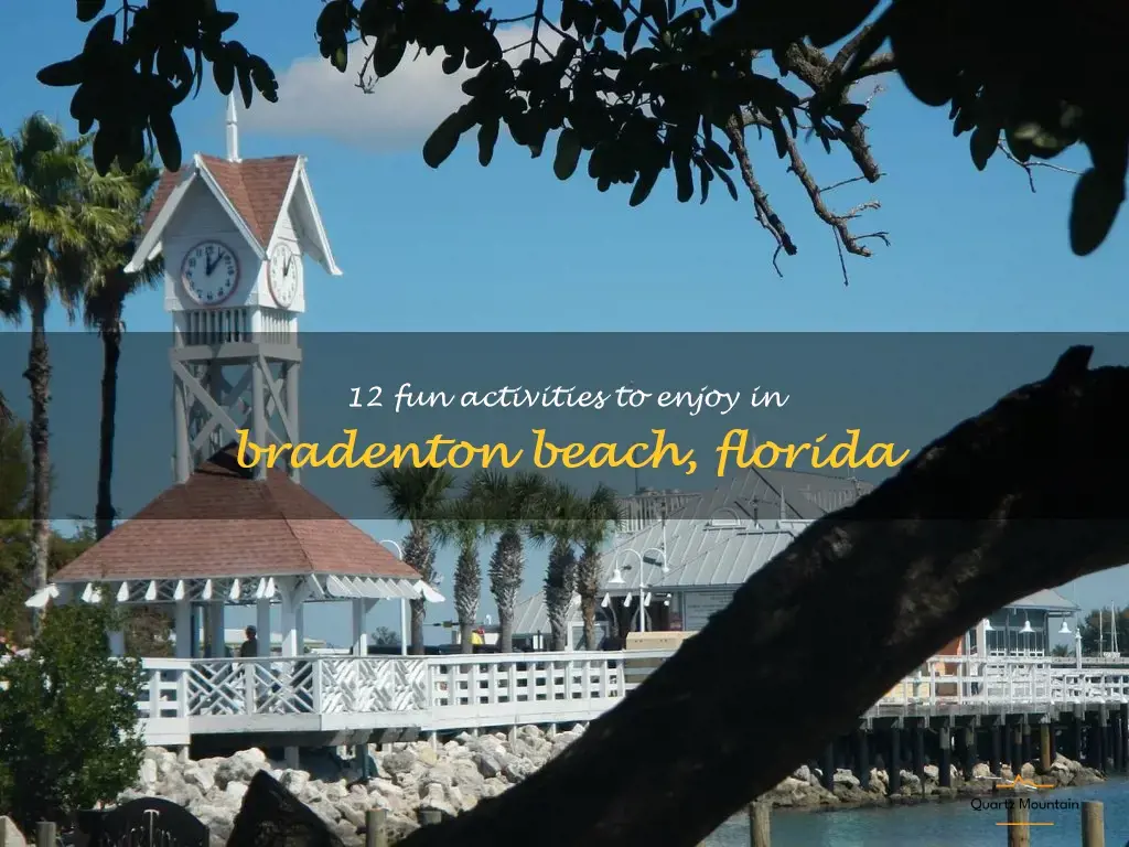 things to do in bradenton beach florida