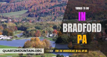 Discover the Untamed Beauty: Top 10 Things to Do in Bradford, PA