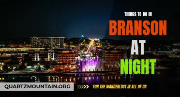 14 Fun and Exciting Things to Do in Branson at Night
