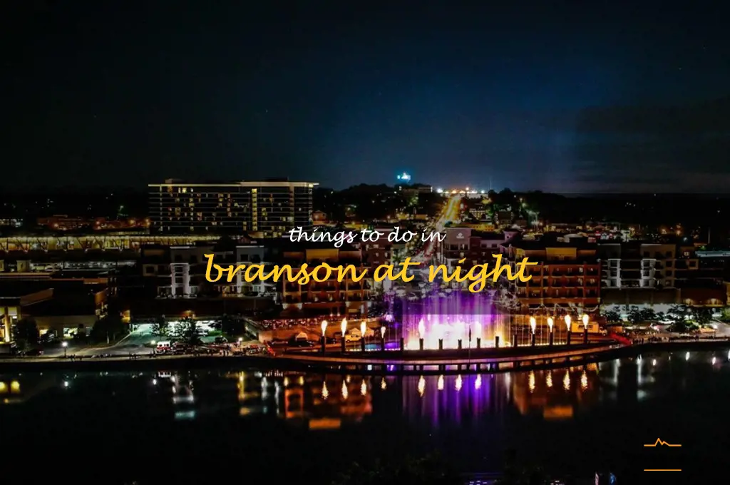 things to do in branson at night
