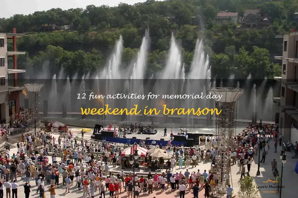 things to do in branson memorial day weekend