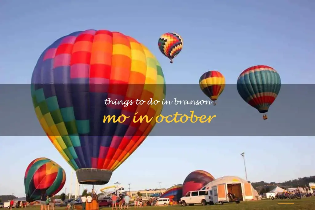 things to do in branson mo in october