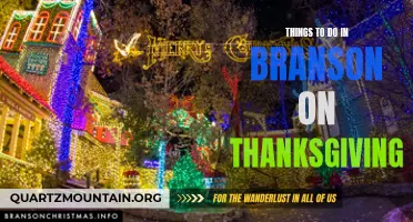 10 Best Activities to Enjoy in Branson on Thanksgiving