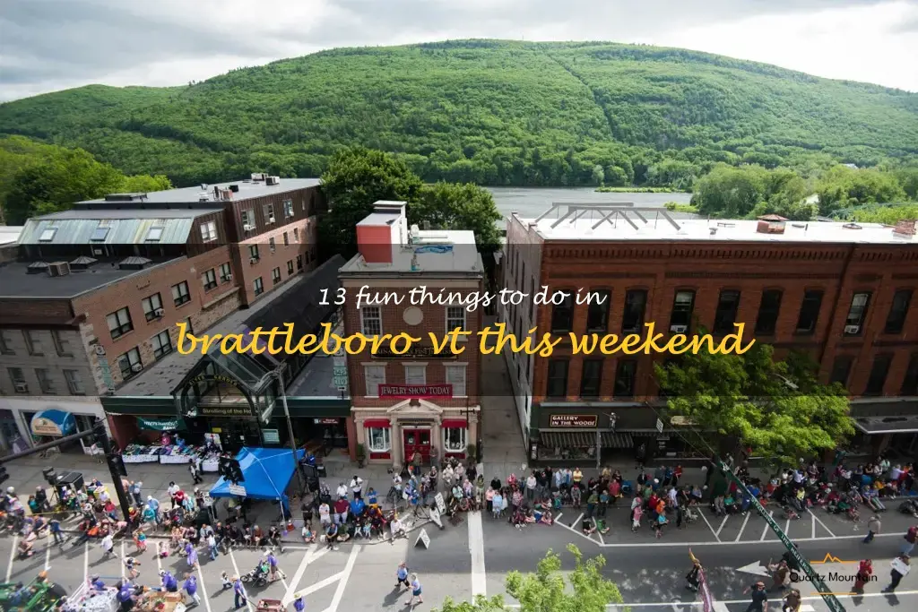 things to do in brattleboro vt this weekend