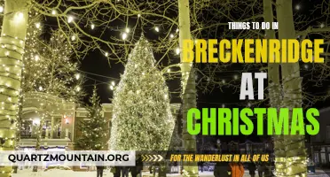 Christmas Activities in Breckenridge: Festive Fun for All Ages