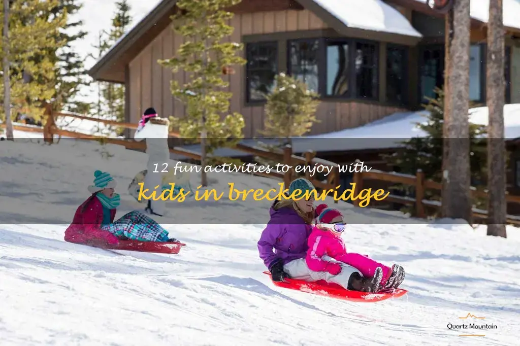 things to do in breckenridge with kids