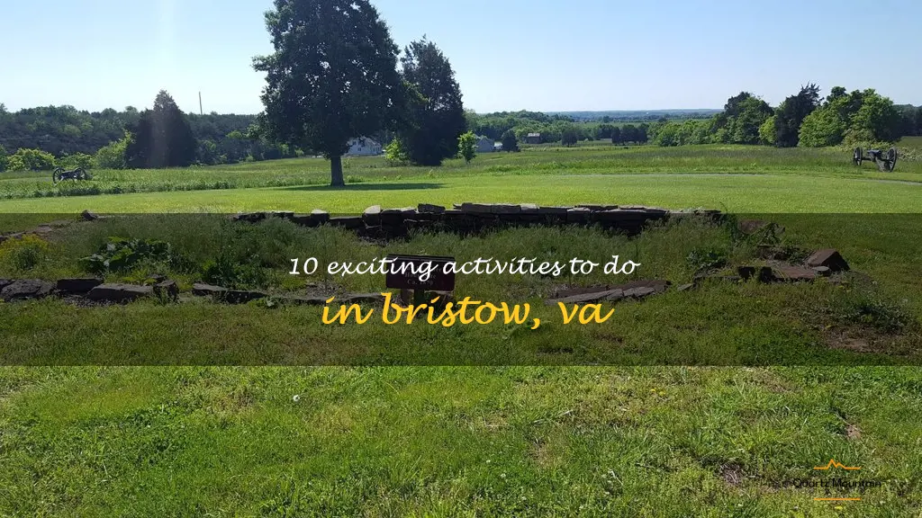 things to do in bristow va