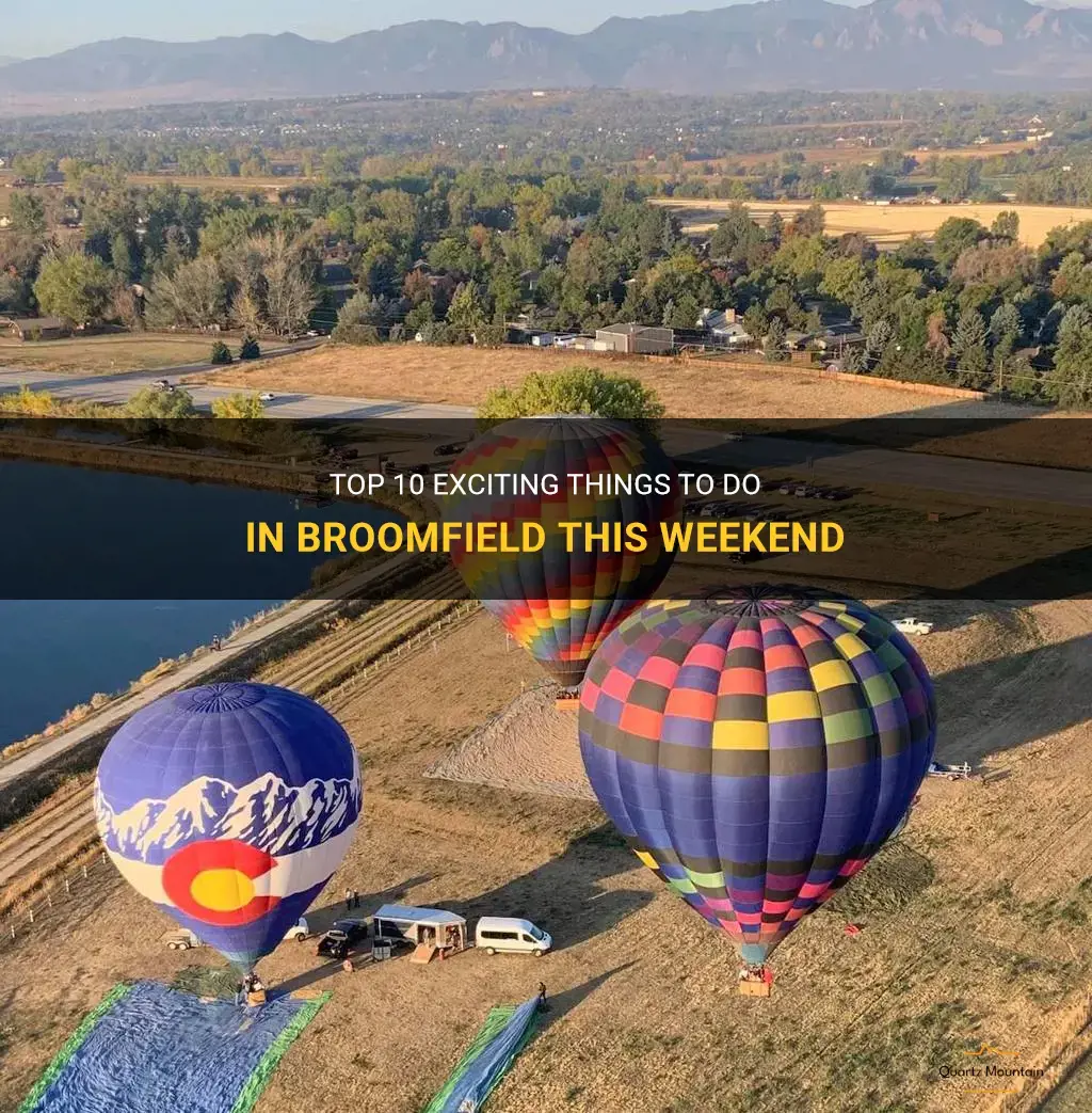things to do in broomfield this weekend