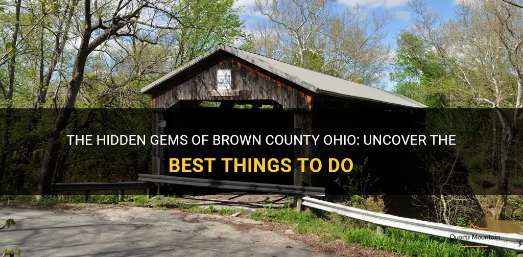 things to do in brown county ohio