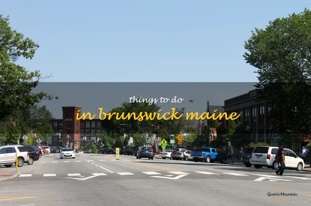 things to do in brunswick maine