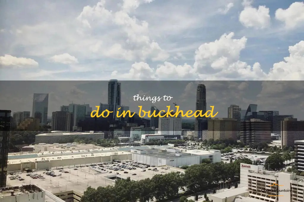 things to do in buckhead
