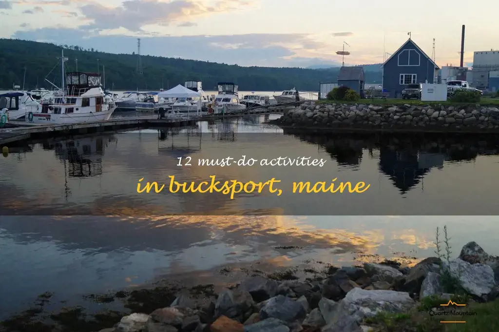 things to do in bucksport maine