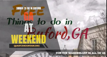 10 Fun and Exciting Things to Do in Buford, GA on the Weekend