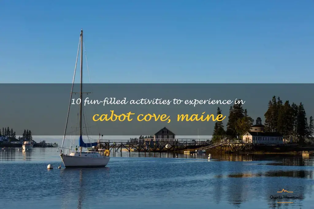 things to do in cabot cove maine