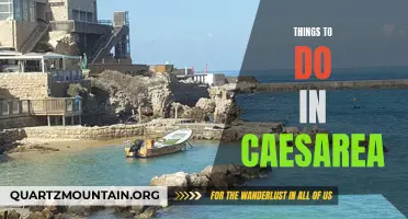 Exploring the Ancient Ruins and Modern Attractions: 10 Must-Do Things in Caesarea