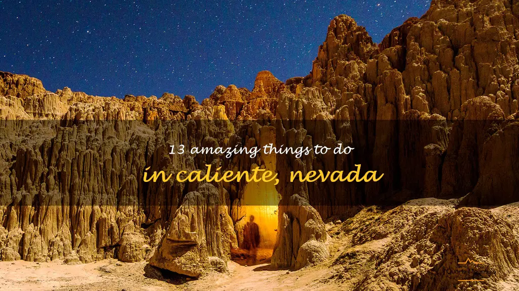 things to do in caliente nevada