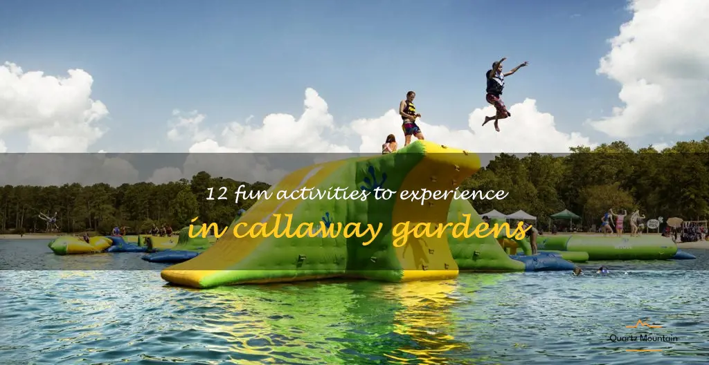 things to do in callaway gardens