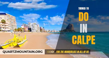 Top 10 Things to Do in Calpe: A Beach Lover's Paradise
