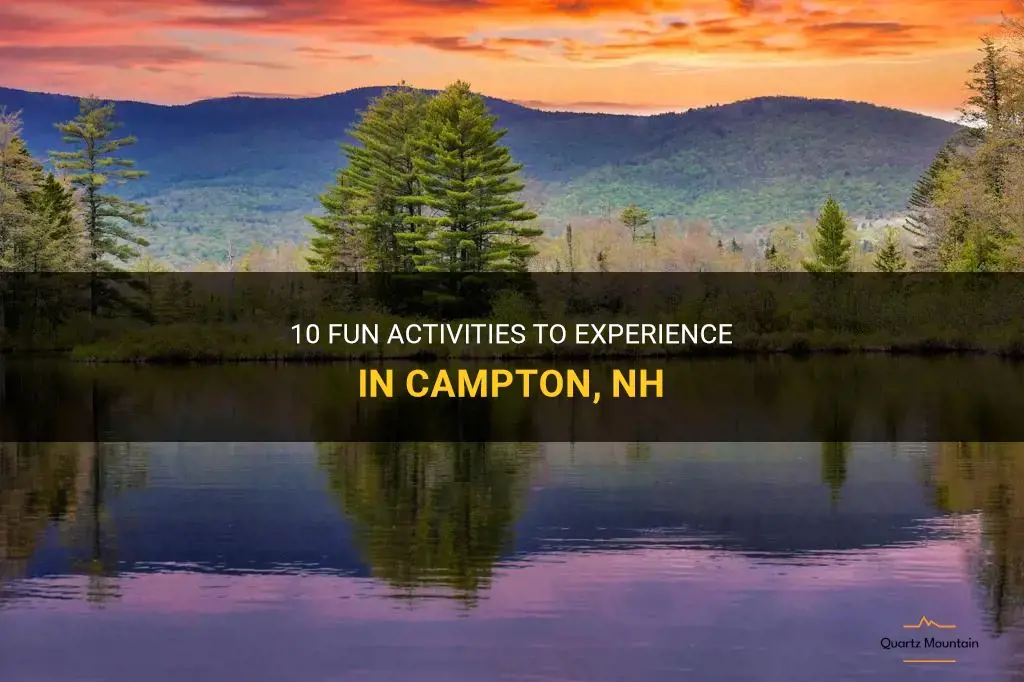 things to do in campton nh