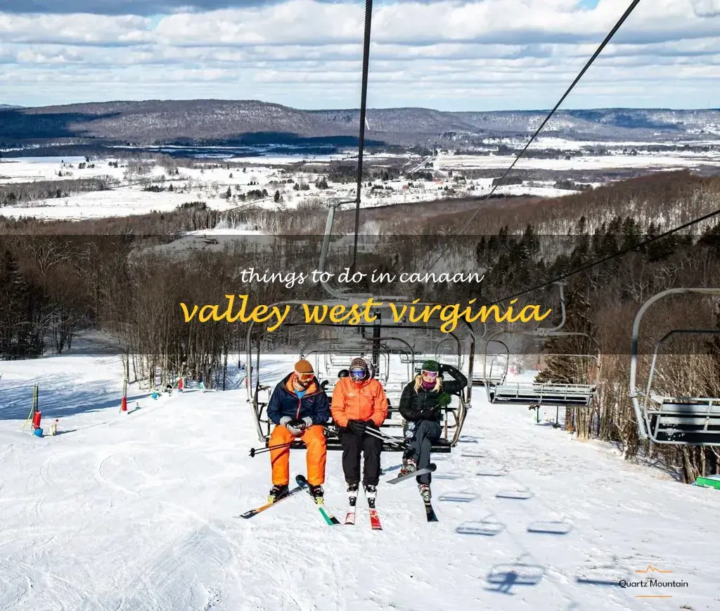 things to do in canaan valley west virginia