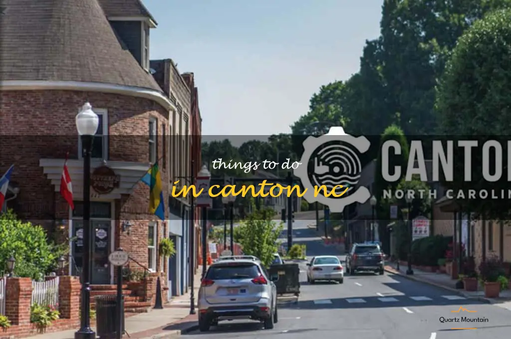 things to do in canton nc