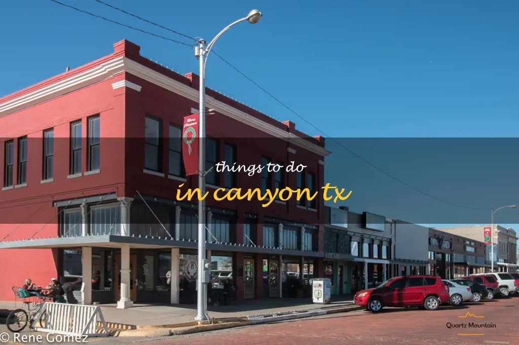 things to do in canyon tx
