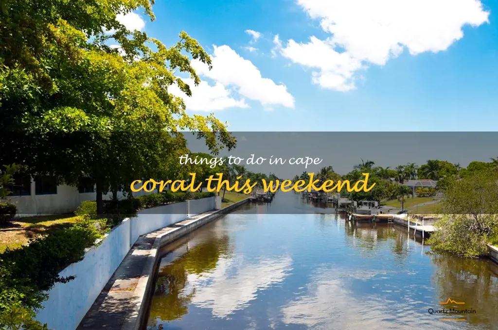 things to do in cape coral this weekend