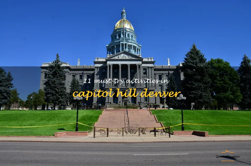 things to do in capitol hill denver