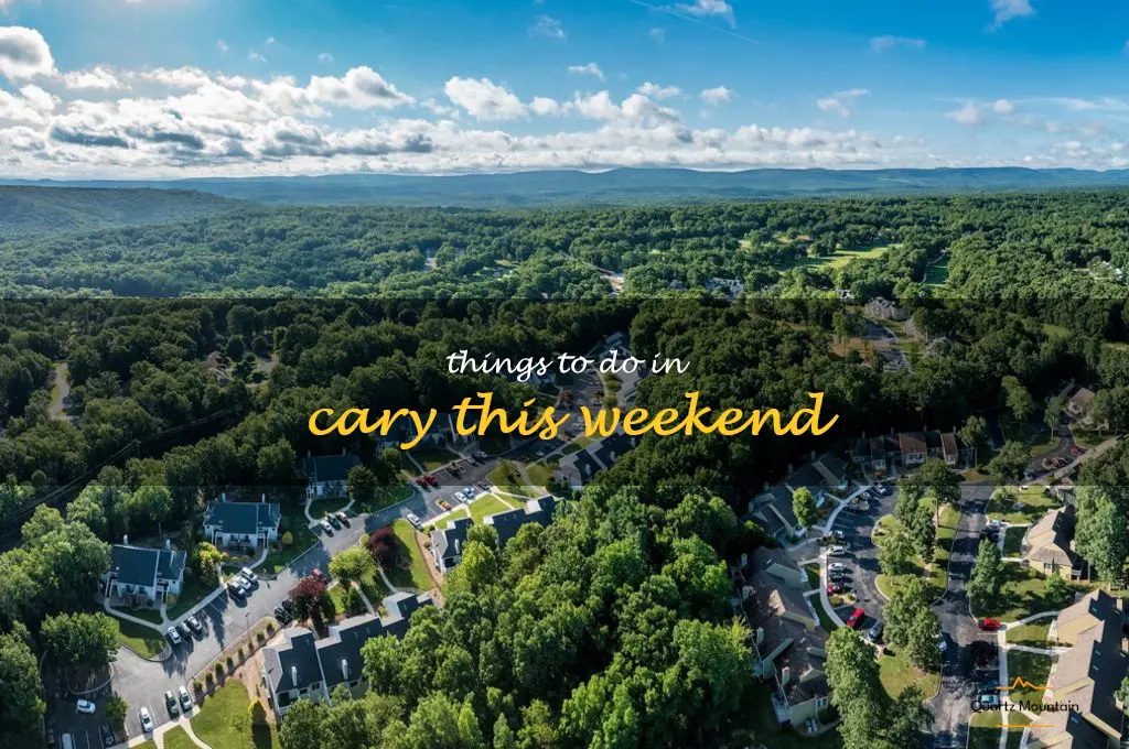 things to do in cary this weekend