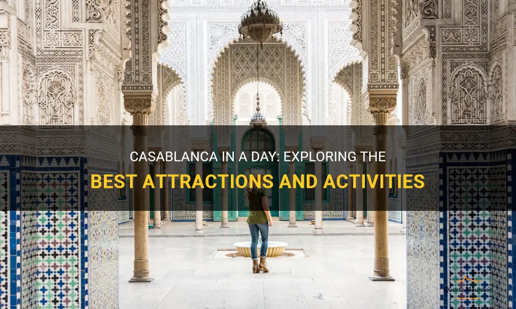 things to do in casablanca in one day