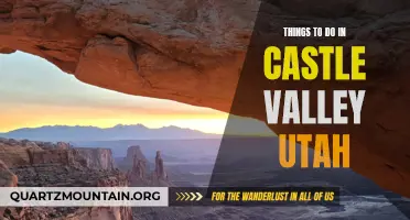 Exploring the Majestic Nature and Rich History: Top Things to Do in Castle Valley, Utah
