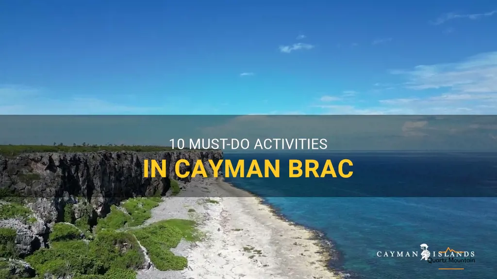 things to do in cayman brac