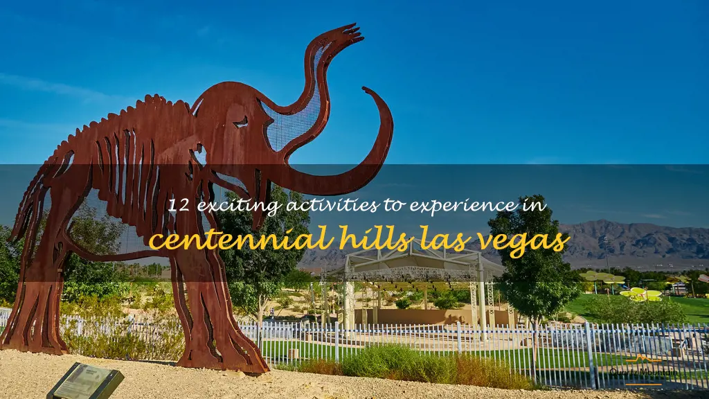 things to do in centennial hills las vegas