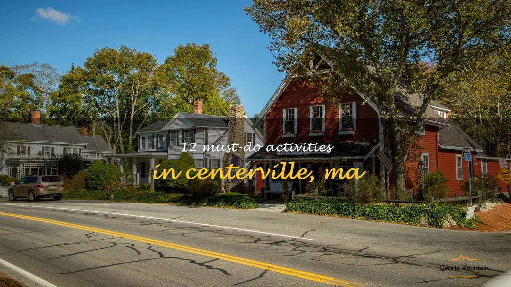 things to do in centerville ma