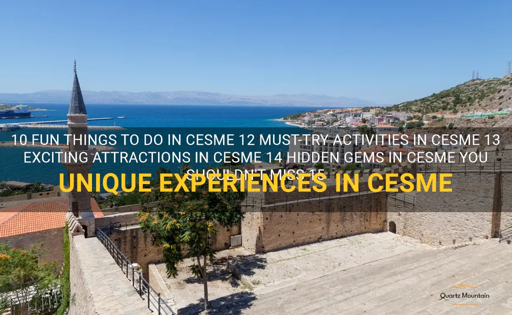 things to do in cesme