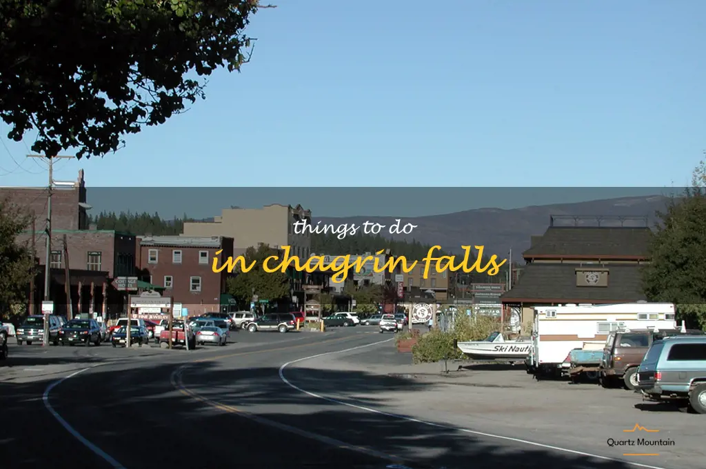 things to do in chagrin falls