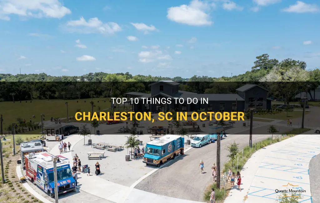 things to do in charleston sc in october