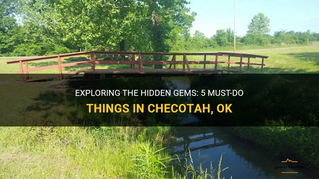 things to do in checotah ok