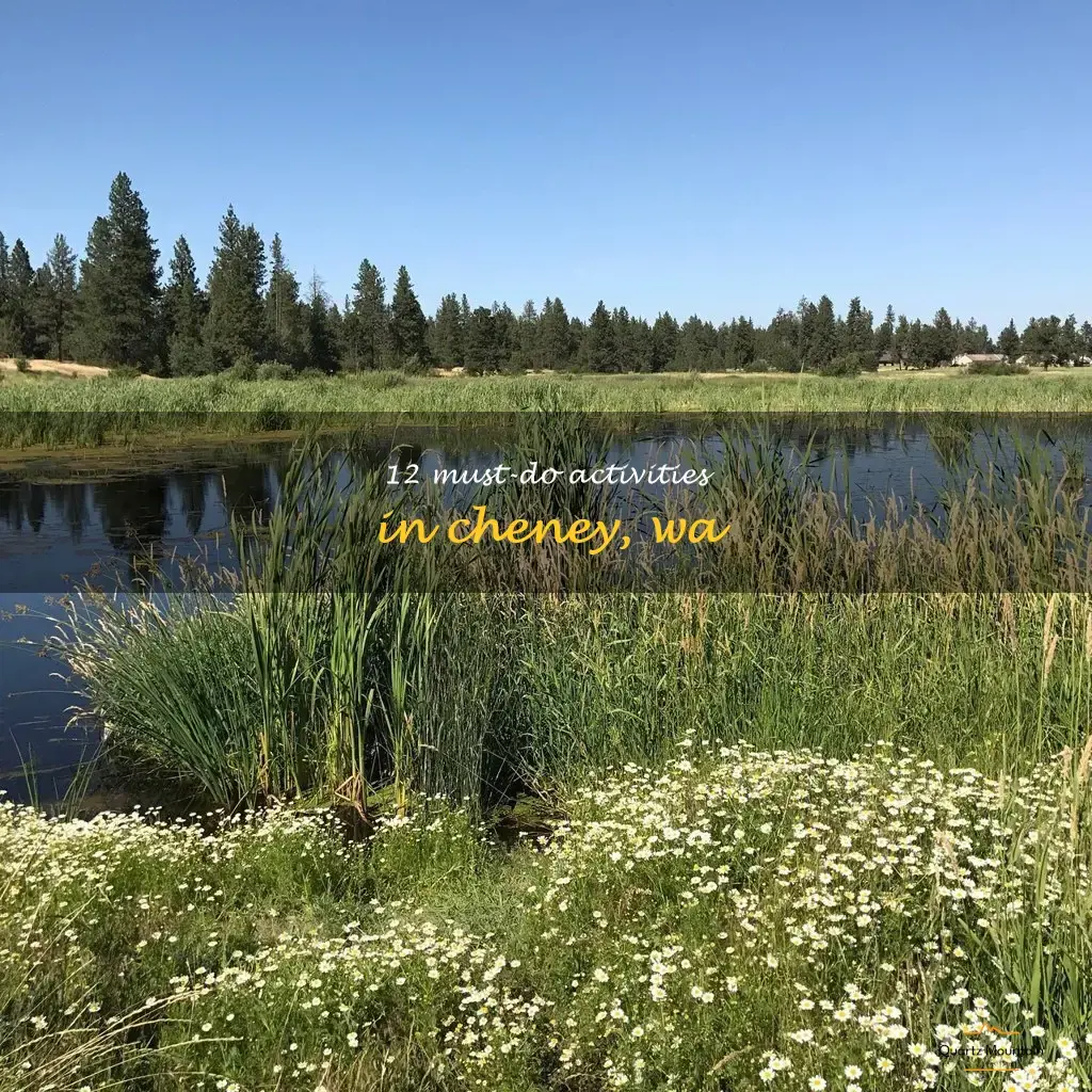 things to do in cheney wa