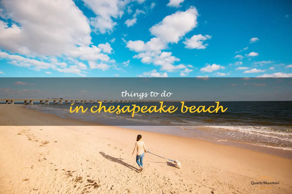 things to do in chesapeake beach