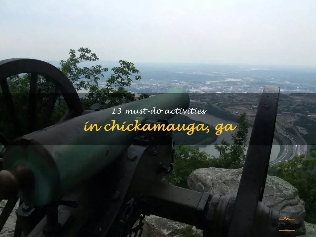 things to do in chickamauga ga